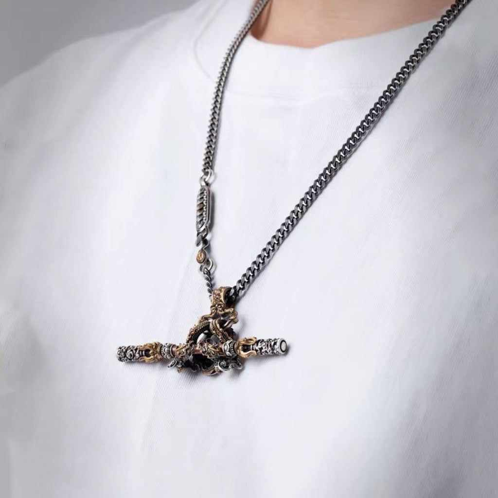 Monkey King Jin Gu Bang Necklace – Spirit of Defiance | Zen Ara Grove