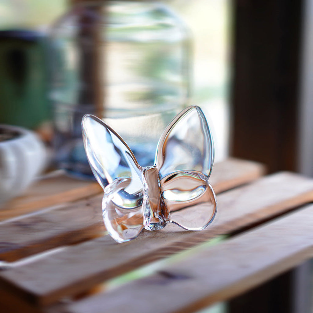 Crystal Glass Butterfly Figurine – A Symbol of Transformation and Grace | Zen Ara Grove