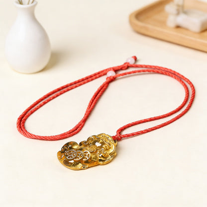 Limited Time Offer · Purple Crystal Glass Pixiu Pendant – Symbol of Blessing and Good Fortune | Zen Ara Grove