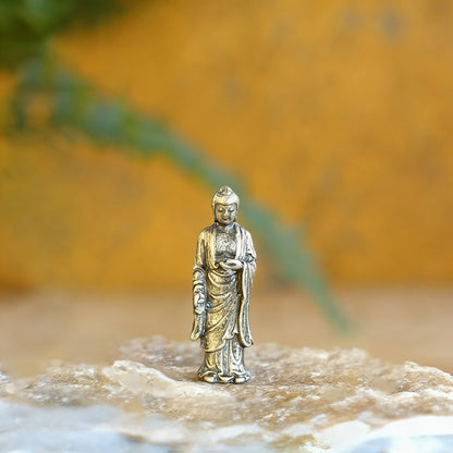 Mini Brass Figurines – Zen Series with Buddha, Bodhidharma, Guanyin, Animals & More – Symbol of Mindfulness | Zen Ara Grove