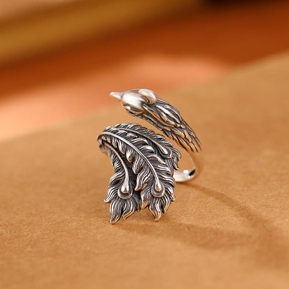Phoenix Ring – Rebirth & Renewal Symbol | Zen Ara Grove