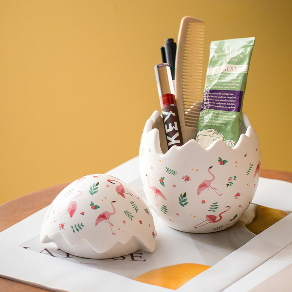 Easter Egg Ceramic Jar – Symbol of Sweet Blessings | Zen Ara Grove