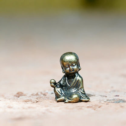 Mini Brass Figurines – Zen Series with Buddha, Bodhidharma, Guanyin, Animals & More – Symbol of Mindfulness | Zen Ara Grove