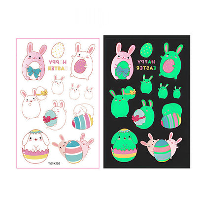 Glow‑in‑the‑Dark Easter Tattoo Stickers – Fun & Creativity | Zen Ara Grove