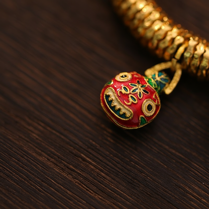 Handcrafted Braided Rope Bracelet · Enamel Pendant | Zen Ara Grove