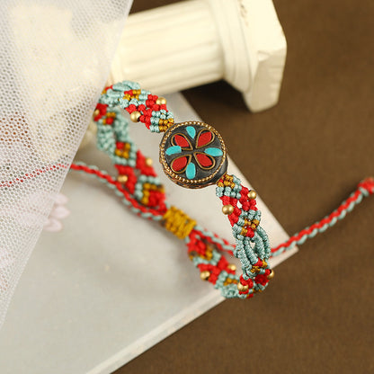 TODAY ONLY! Handwoven Blessing Bracelet – Inspired by Desert Silk Road | Zen Ara Grove