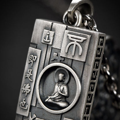 TODAY ONLY! Buddha Amulet Necklace | Zen Ara Grove