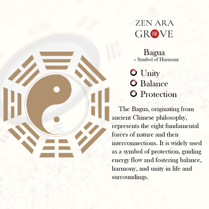 Taiji Bagua Yin-Yang Pendant Necklace – Energy & Protection | Zen Ara Grove