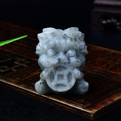 Crystal Pixiu Hand‑Carved Figurine — Meaning of Prosperity & Protection | Zen Ara Grove