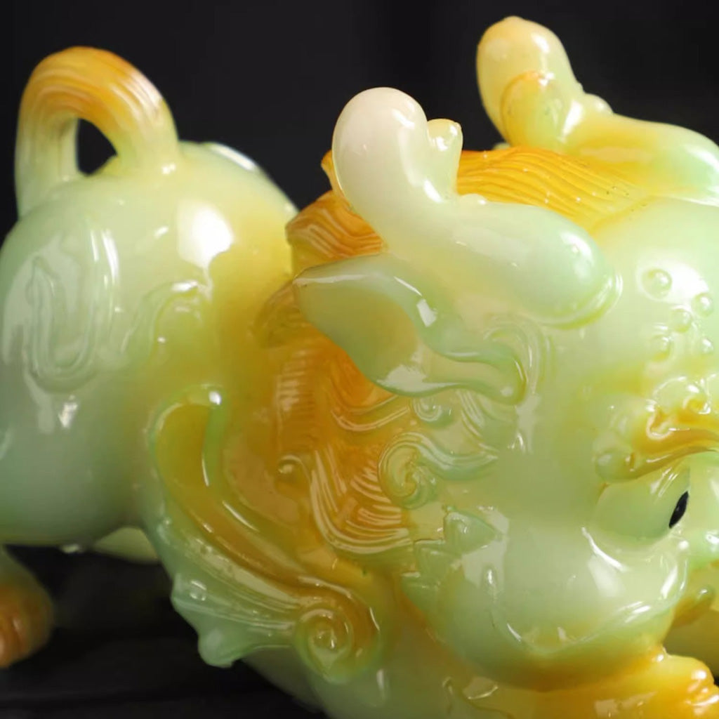 Thermochromic Pixiu Ornament – Bringing Warmth, Color, and Good Luck | Zen Ara Grove