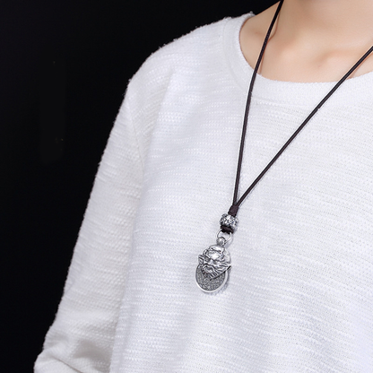Vintage Zhong Kui Guardian Pendant – Timeless Protection & Courage | Zen Ara Grove