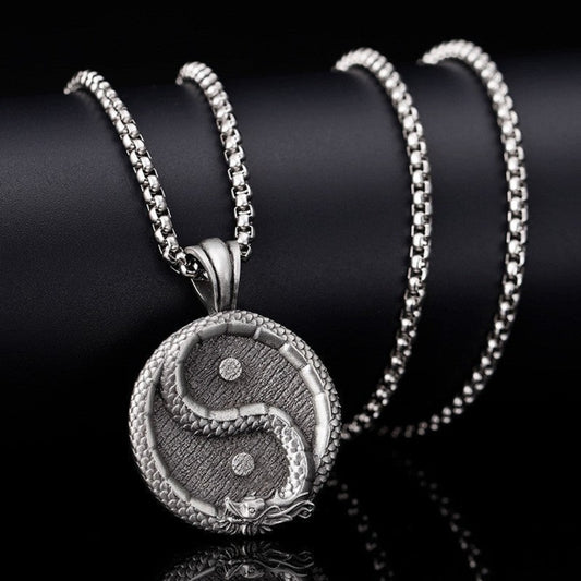 Yin-Yang Dragon Amulet – Balance of Power | Zen Ara Grove