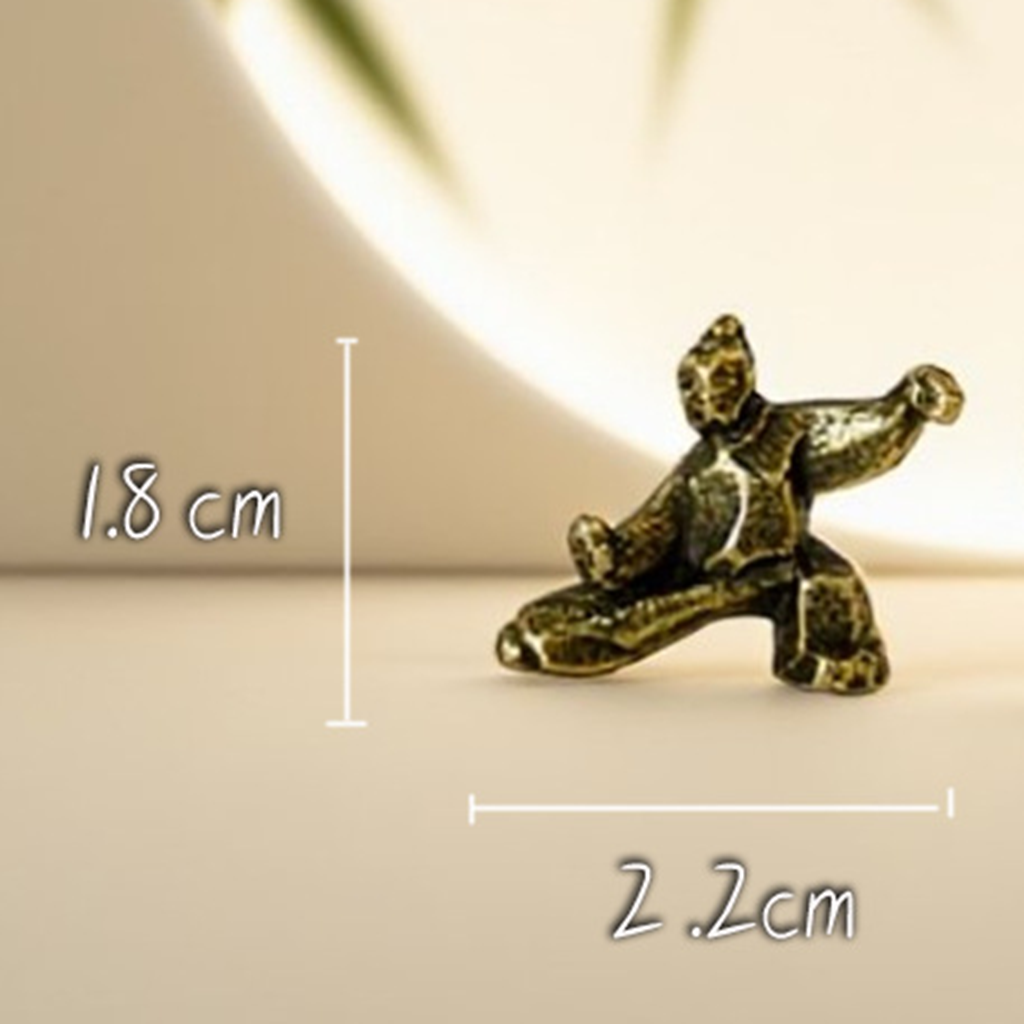 Tai Chi Miniature Figurine – Balance in Motion | Zen Ara Grove