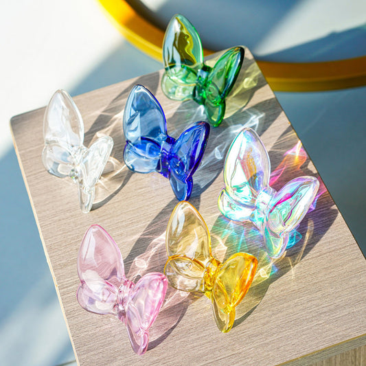 Crystal Glass Butterfly Figurine – A Symbol of Transformation and Grace | Zen Ara Grove