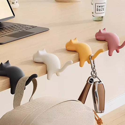 Adorable Cat Desk Hook – Perfect Gift & Organizer | Zen Ara Grove