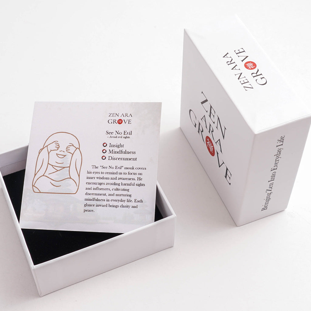 The Three Little Monks — Meaning Pose Card Set for Mindfulness & Inner Calm | Zen Ara Grove