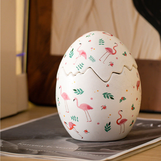 Easter Egg Ceramic Jar – Symbol of Sweet Blessings | Zen Ara Grove