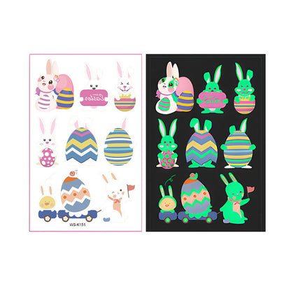 Glow‑in‑the‑Dark Easter Tattoo Stickers – Fun & Creativity | Zen Ara Grove