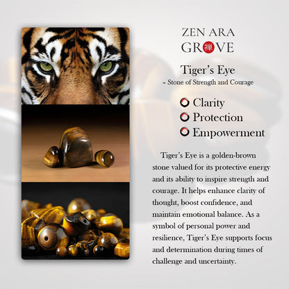 Obsidian Multi-Wrap Bracelet with Tiger’s Eye Accents – Protection & Strength | Zen Ara Grove