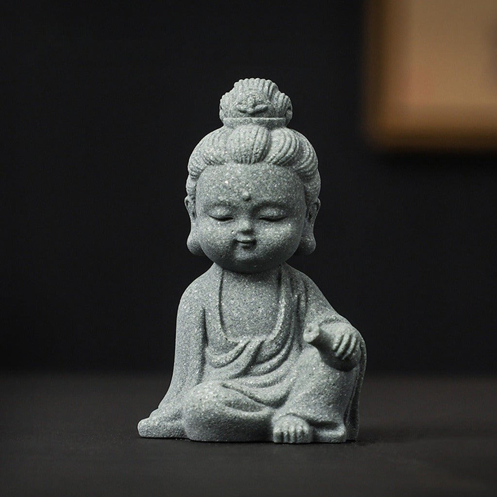 Mini Buddha Statue – Symbol of Inner Peace and Pure Heart | Zen Ara Grove