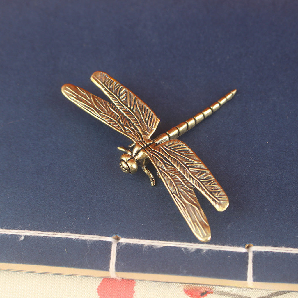 Brass Insect Collection – Handcrafted Dragonfly, Cicada, Cricket, Mantis & Bee Figurines | Zen Ara Grove