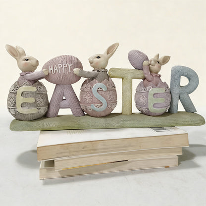 Easter Bunny and Egg Table Décor – Creativity & Joy | Zen Ara Grove