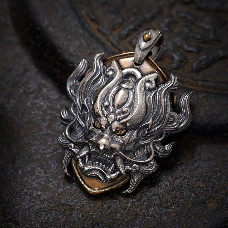 Dragon Shield Pendant – Fierce Protection & Strength | Zen Ara Grove