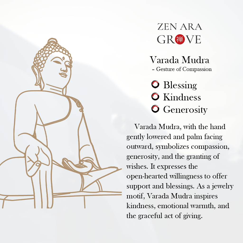 Mini Zen Buddha Statue – Handcrafted Purple Clay Ceramic with Golden Touch of Serenity | Zen Ara Grove
