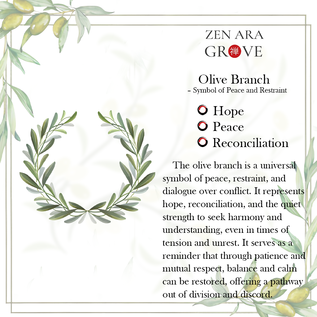 Rhinestone Olive Leaf Hair Accessory – Elegant Symbol of Peace | Zen Ara Grove