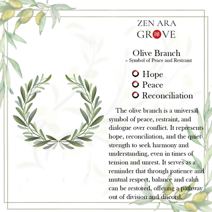 Rhinestone Olive Leaf Hair Accessory – Elegant Symbol of Peace | Zen Ara Grove
