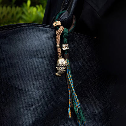 Lucky Koi Fish Pendant – Articulated Moving Tail for Stress Relief | Zen Ara Grove