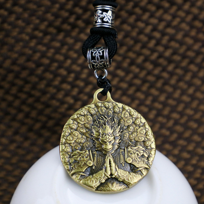 Wukong Prayer Pendant | Zen Ara Grove