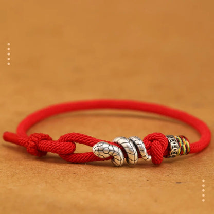 Adjustable 925 Sterling Silver Snake Bracelet – Symbol of Strength, Fortune & Protection | Zen Ara Grove
