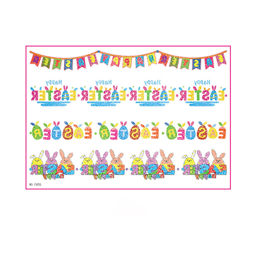Glitter Easter Temporary Tattoos for Kids – Joy & Sparkle | Zen Ara Grove