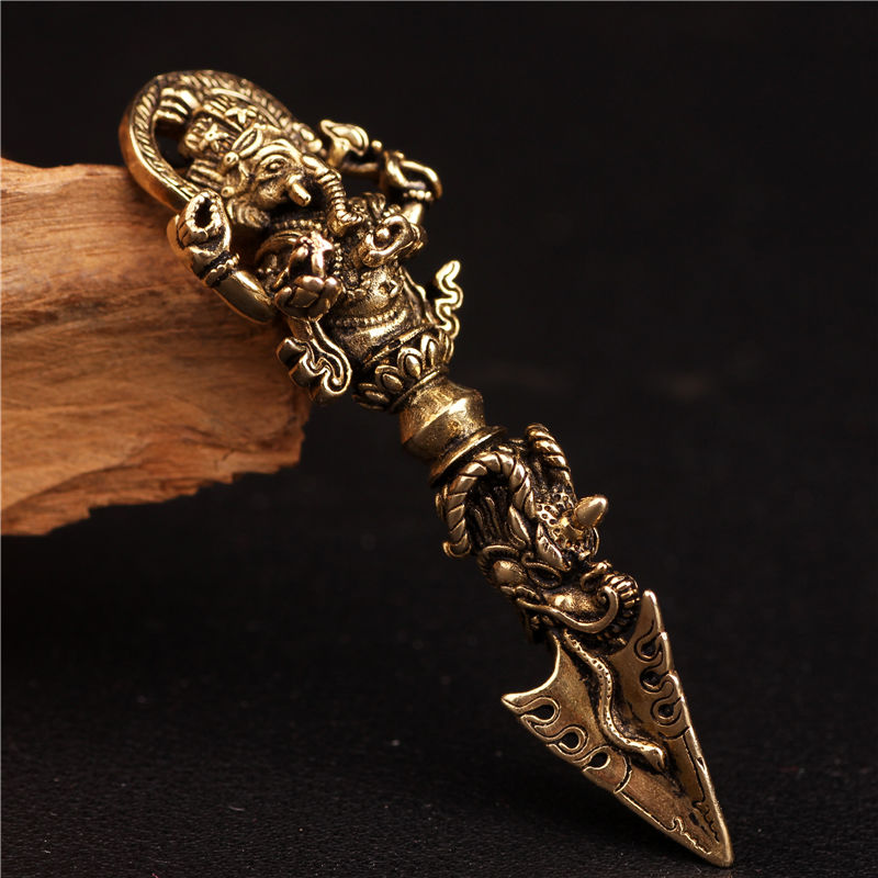 Ganesha Vajra — Wisdom & Protection Talisman | Zen Ara Grove