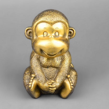 Zodiac Brass Monkey Statues – "Four-Nos" Wisdom & Mindfulness Décor | Zen Ara Grove