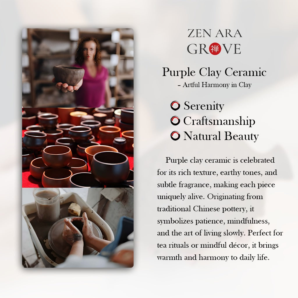Handcrafted Ceramic "Four-Nos" Monk Statues – Symbol of Inner Calm & Thoughtful Living | Zen Ara Grove