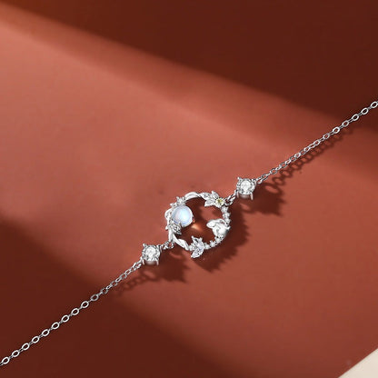 Moonstone Moon Flower Jewelry Set – Inspired by the Year of the Rabbitt | Zen Ara Grove