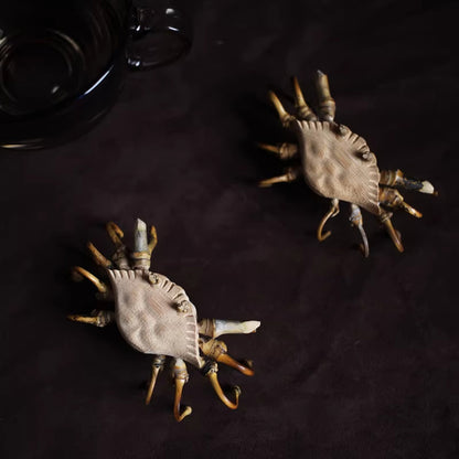 Handcrafted Bamboo Crab Sculpture – Eco-Friendly Symbol of Strength | Zen Ara Grove