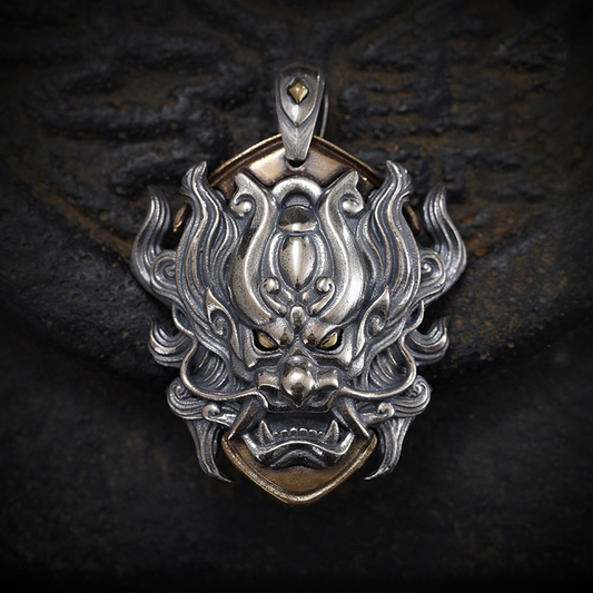 Dragon Shield Pendant – Fierce Protection & Strength | Zen Ara Grove