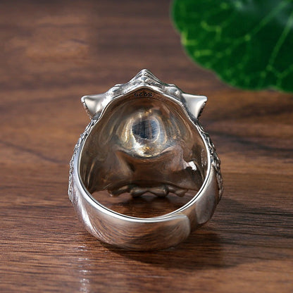 Tang Lion Ring – Ancient Guardian of Fortune | Zen Ara Grove
