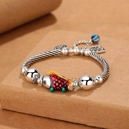 Lucky Koi Charm Bracelet – Joy and Prosperity Always | Zen Ara Grove