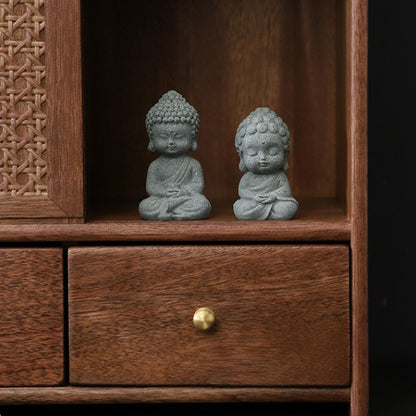 Mini Buddha Statue – Symbol of Inner Peace and Pure Heart | Zen Ara Grove
