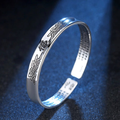 TODAY ONLY! Vintage Lotus Buddha Bangle - Inner Sutra