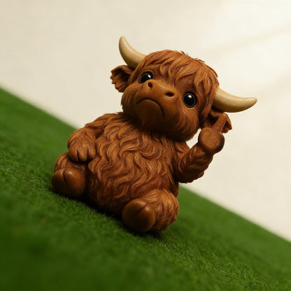 Majestic Resin Bull Sculpture – A Symbol of Strength and Prosperity | Zen Ara Grove