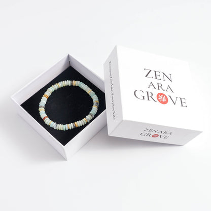 Natural Aventurine Abacus Bead Bracelet – A Symbol of Prosperity and Balance | Zen Ara Grove