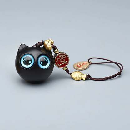 TODAY ONLY! Green Sandalwood Mini Cute Animal Rabbit Cat Deer Whale Prosperity Phone Hanging Decorations| Zen Ara Grove