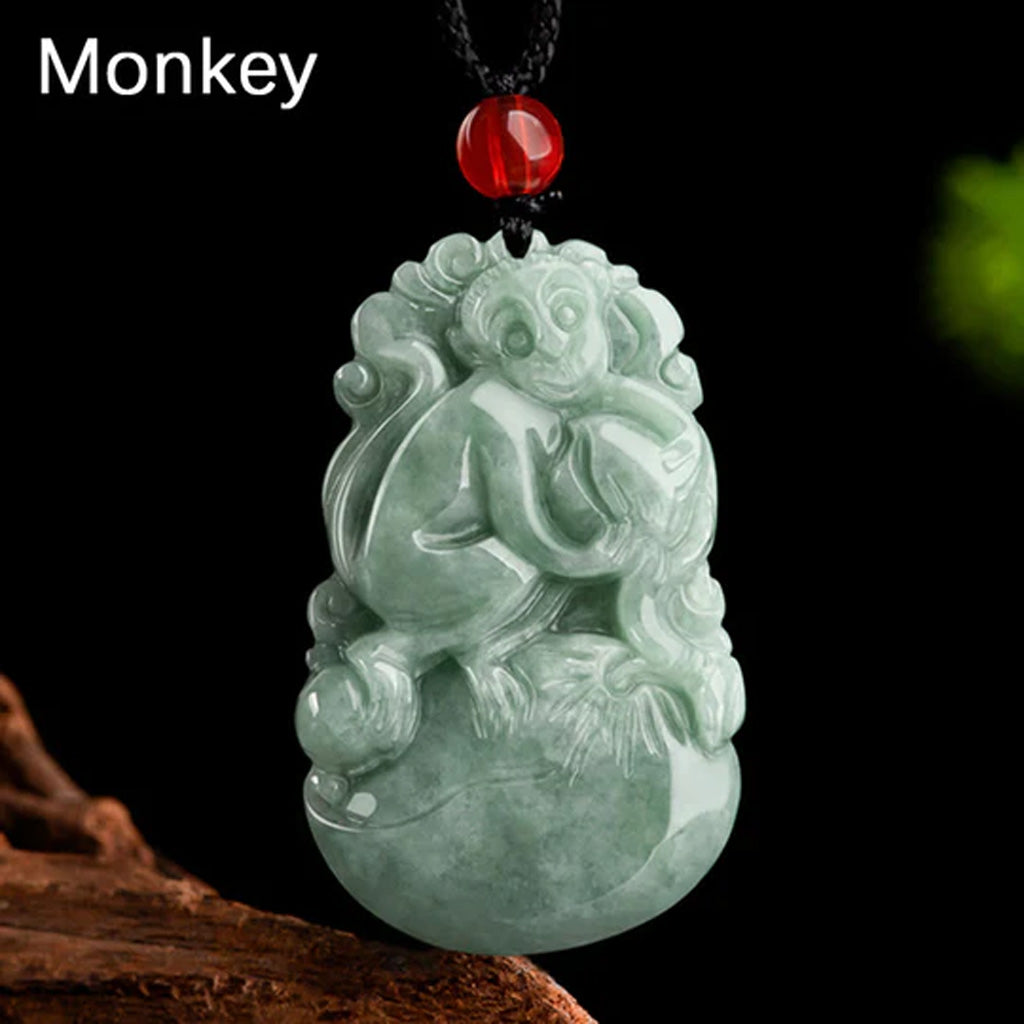 Chinese Zodiac Jade Pendant – Eternal Blessing & Protection | Zen Ara Grove