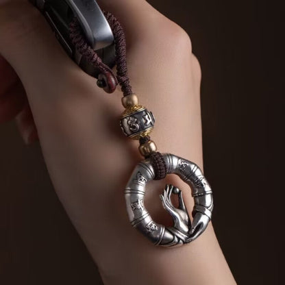TODAY ONLY! Vitarka Mudra Buddha Keychain – Gesture of Wisdom | Zen Ara Grove