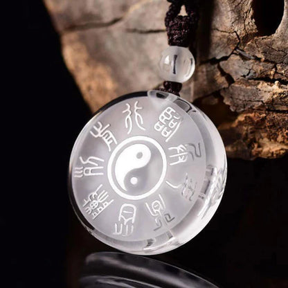 Five Sacred Mountains Yin-Yang Amulet Pendant  – Balance & Protection | Zen Ara Grove
